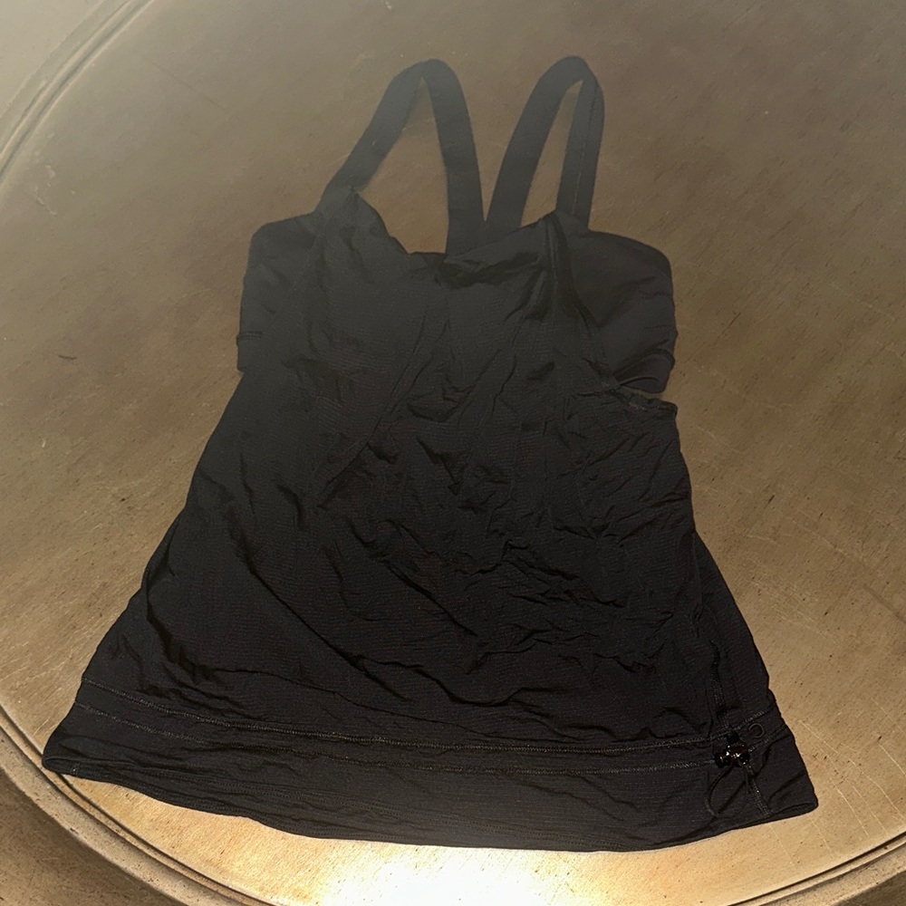 lululemon athletica Black Tank Top